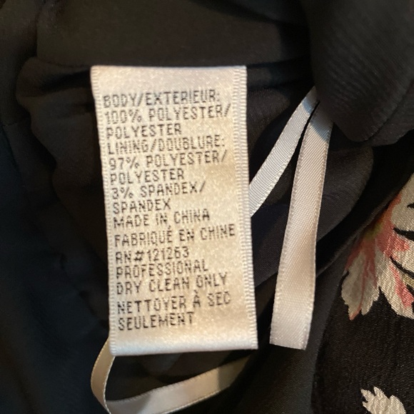 Floral tea-length dress size 8 - Picture 7 of 7